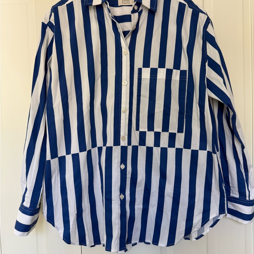 AYR The deep end button down